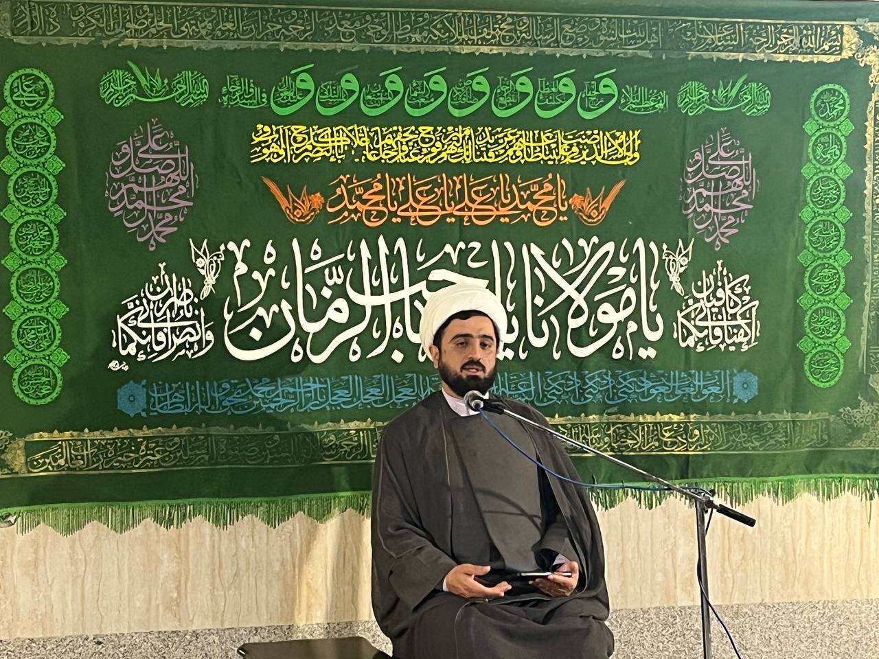 مراسم ولادت امام حسن عسگری(ع) شیخ عبدالله سلطانی