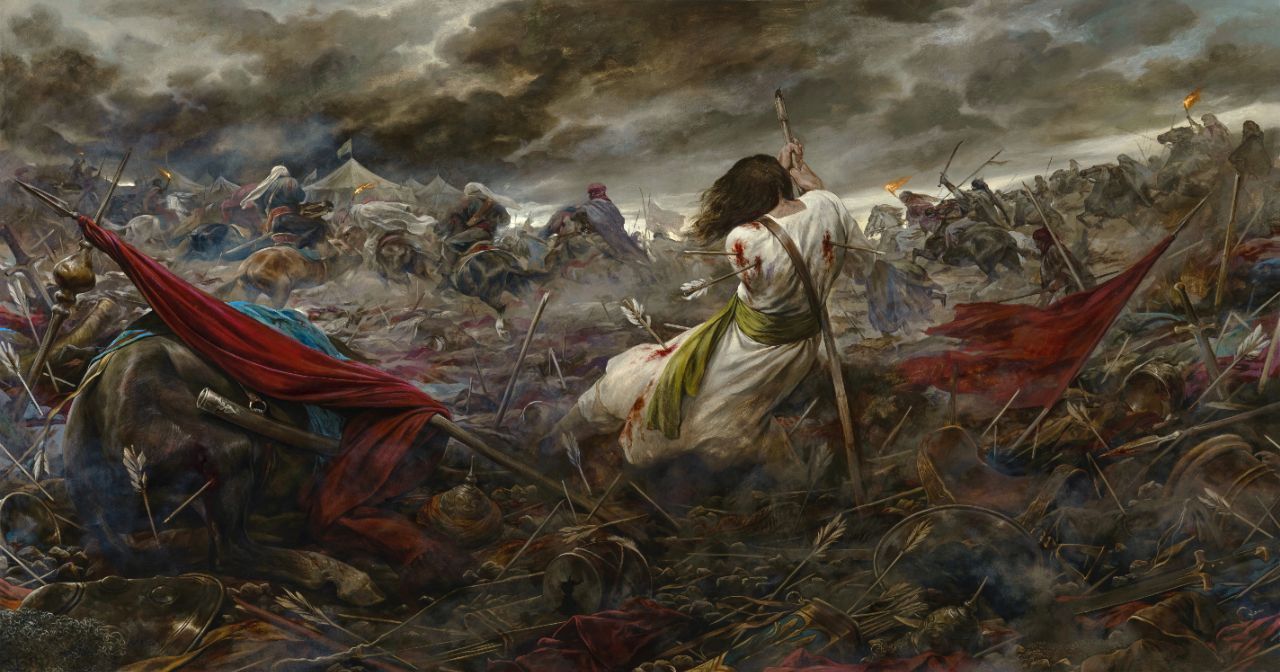 برای اضطراب حسین در قتله گاه