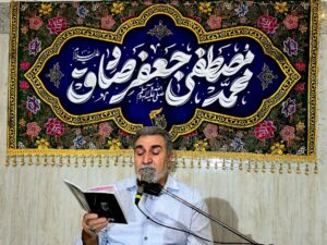 حاج مهدی دانه کار در مراسم ولادت پیامبر اکرم (ص) و امام صادق (ع)